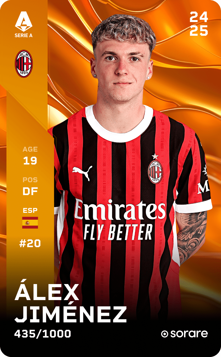 Álex Jiménez 2024-25 • Limited 435/1000