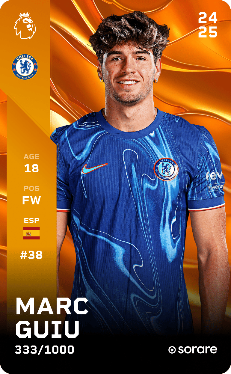 Marc Guiu 2024-25 • Limited 333/1000