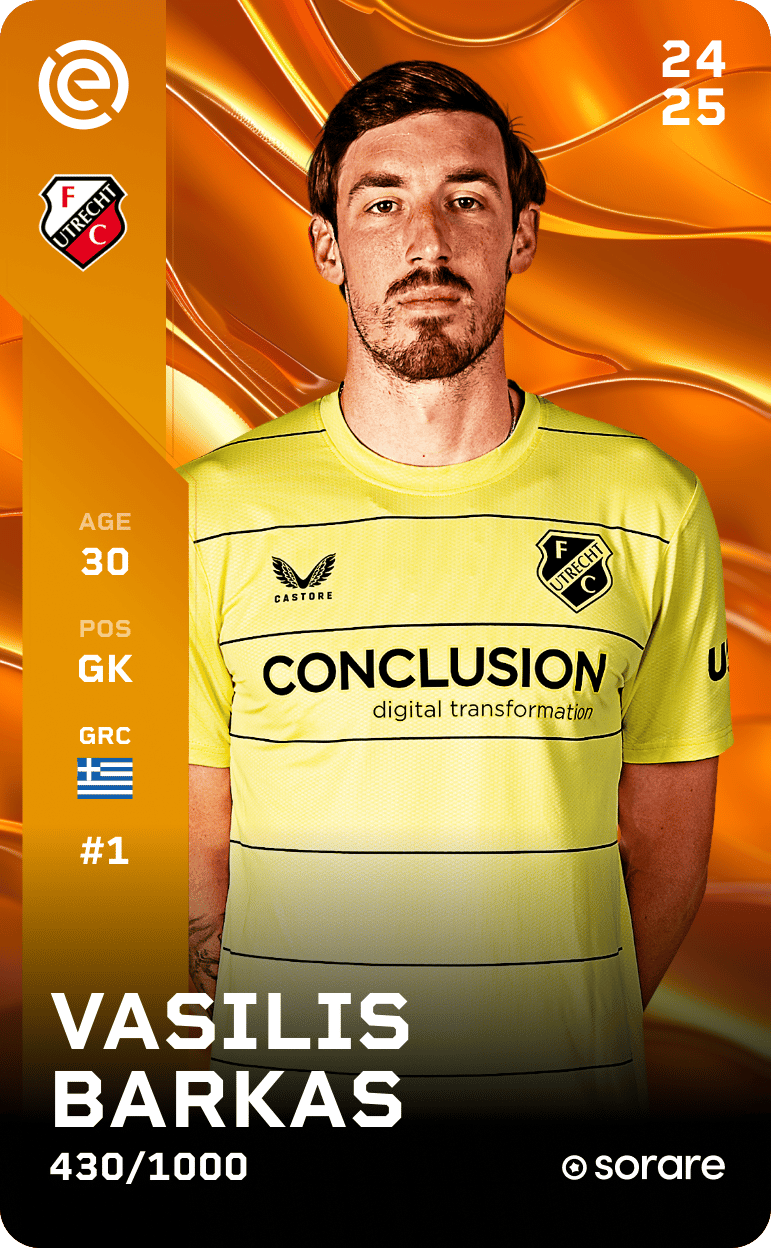 Vasilis Barkas 2024-25 • Limited 430/1000