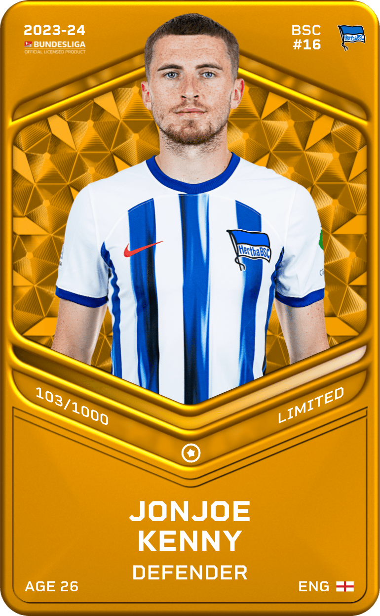 Jonjoe Kenny 2023-24 • Limited 103/1000