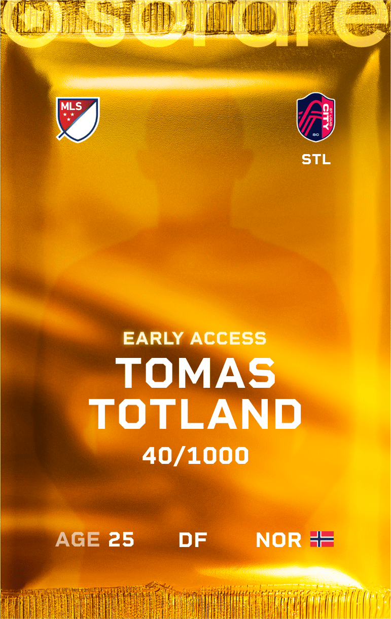 Tomas Totland 2025-26 • Limited 40/1000