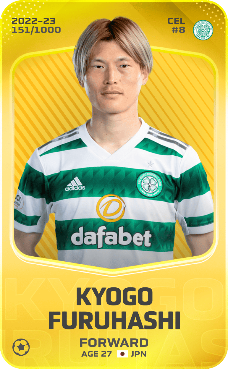 Kyogo Furuhashi 2022-23 • Limited 151/1000