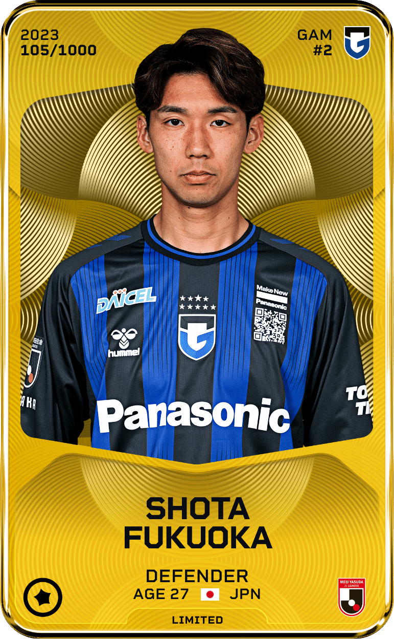 Shota Fukuoka 2023-24 • Limited 105/1000