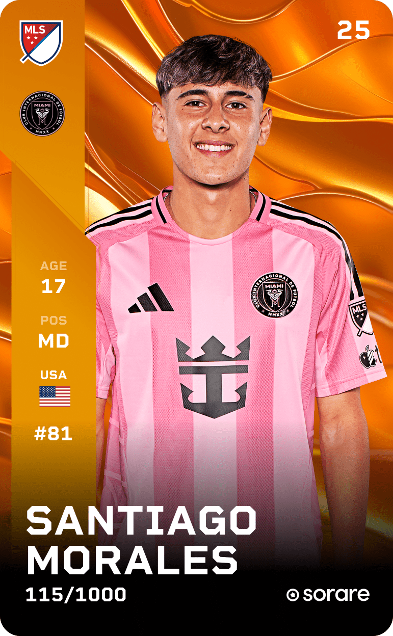 Santiago Morales 2025-26 • Limited 115/1000