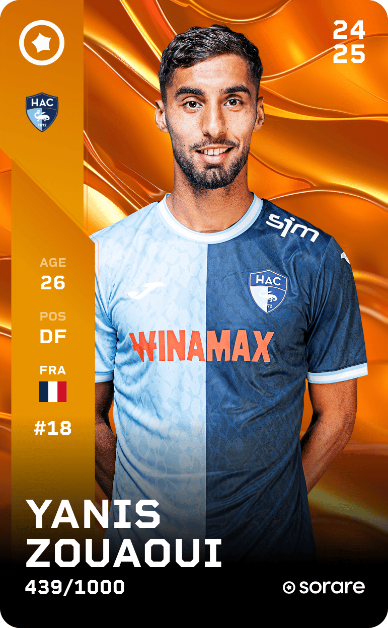 Yanis Zouaoui 2024-25 • Limited 439/1000