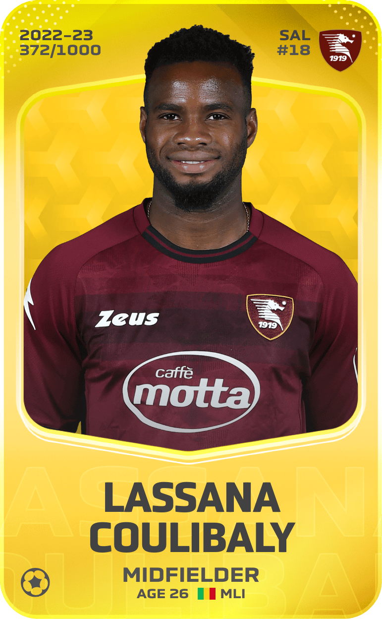 Lassana Coulibaly 2022-23 • Limited 372/1000