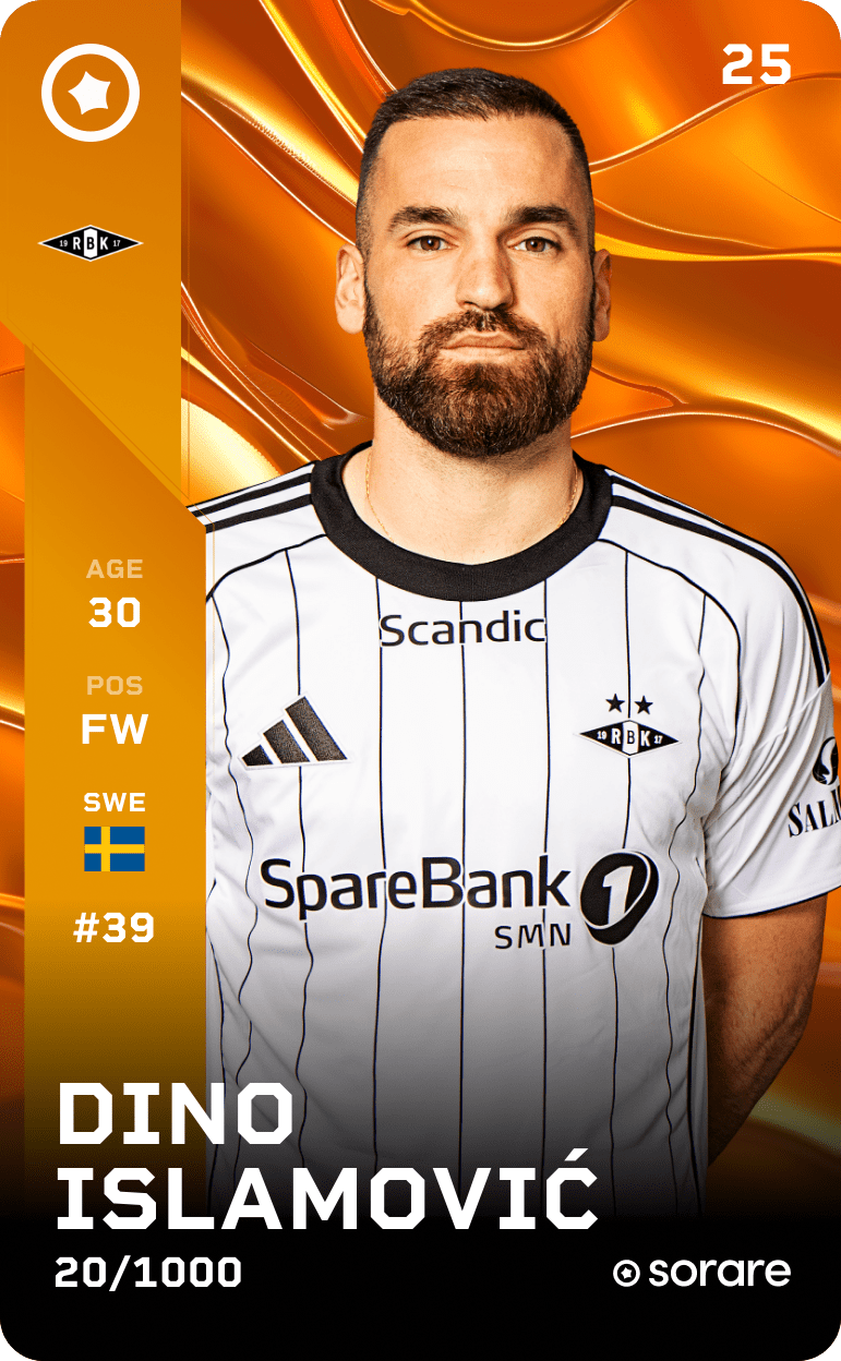 Dino Islamović 2025-26 • Limited 20/1000