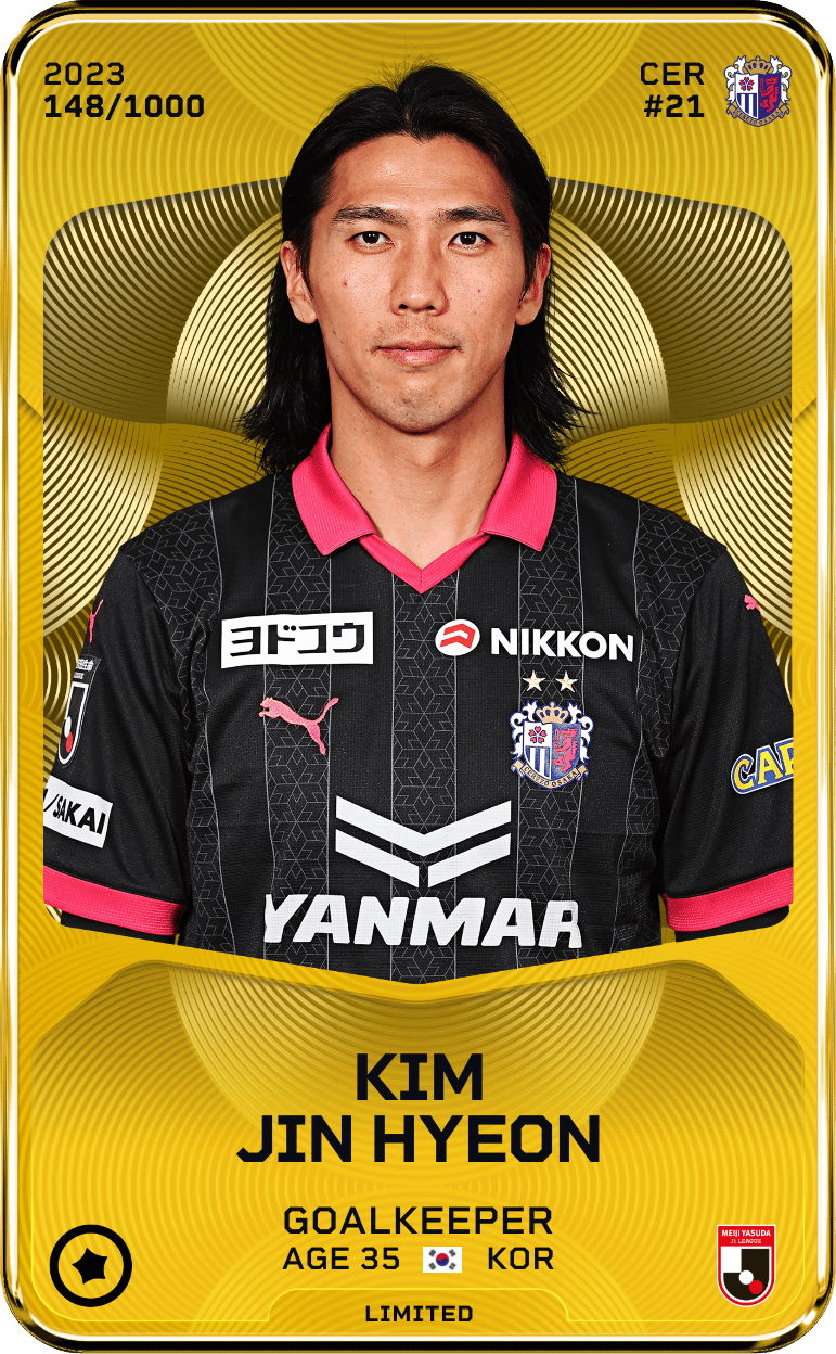 Kim Jin Hyeon 2023-24 • Limited 148/1000