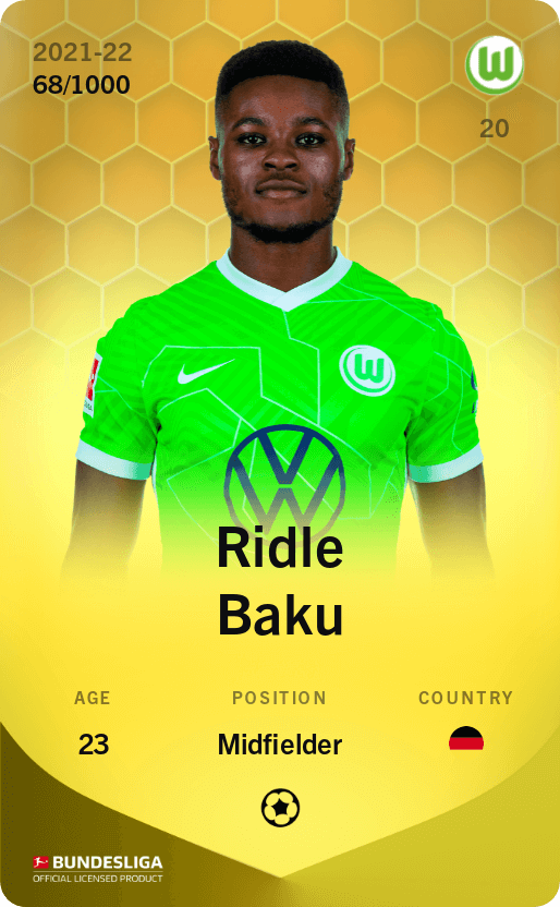 Ridle Baku 2021-22 • Limited 68/1000