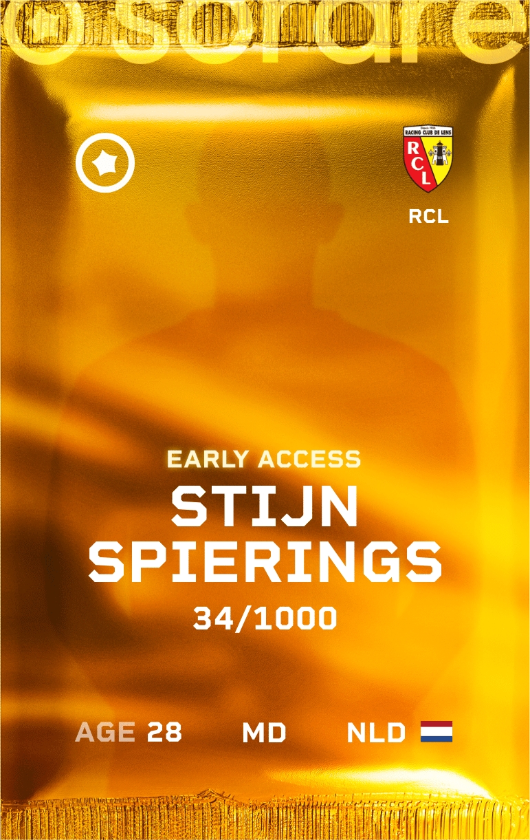 Stijn Spierings 2024-25 • Limited 34/1000
