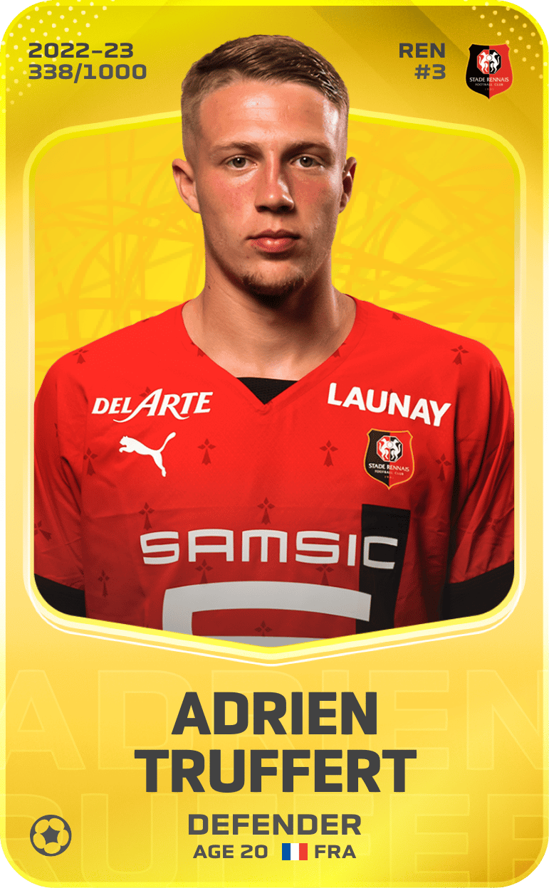 Adrien Truffert 2022-23 • Limited 338/1000