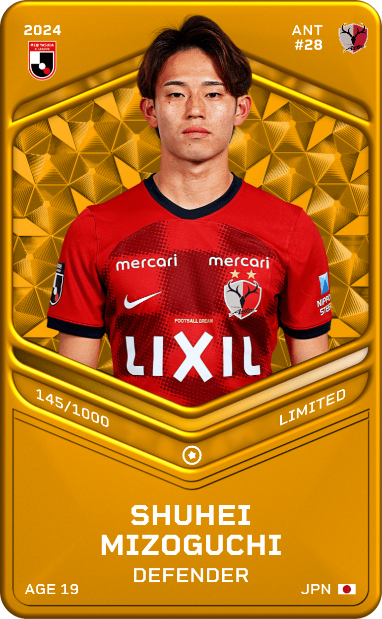 Shuhei Mizoguchi 2024-25 • Limited 145/1000