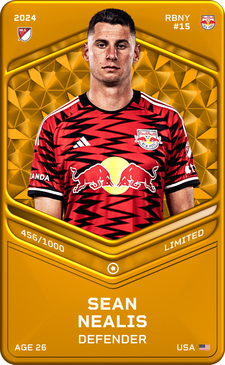 Sean Nealis 2024-25 • Limited 456/1000