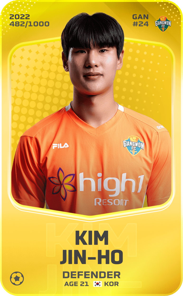 Kim Jin-Ho 2022-23 • Limited 482/1000