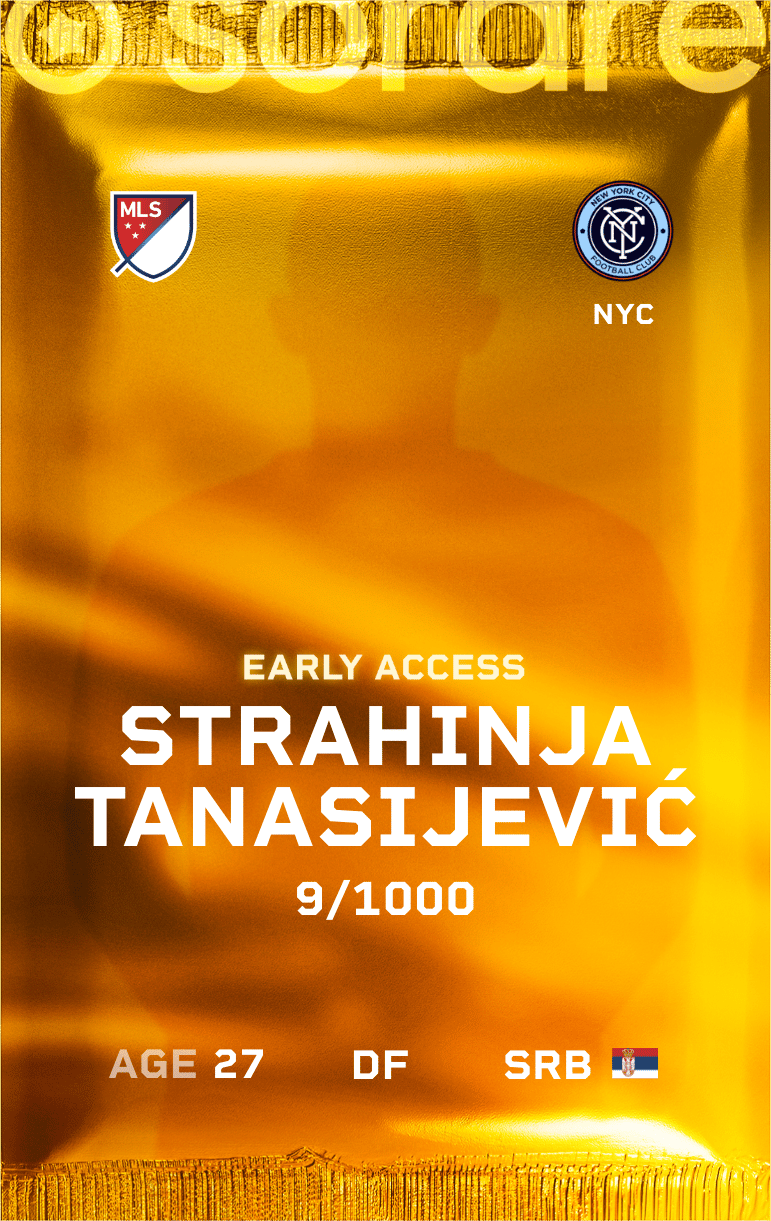 Strahinja Tanasijević 2025-26 • Limited 9/1000