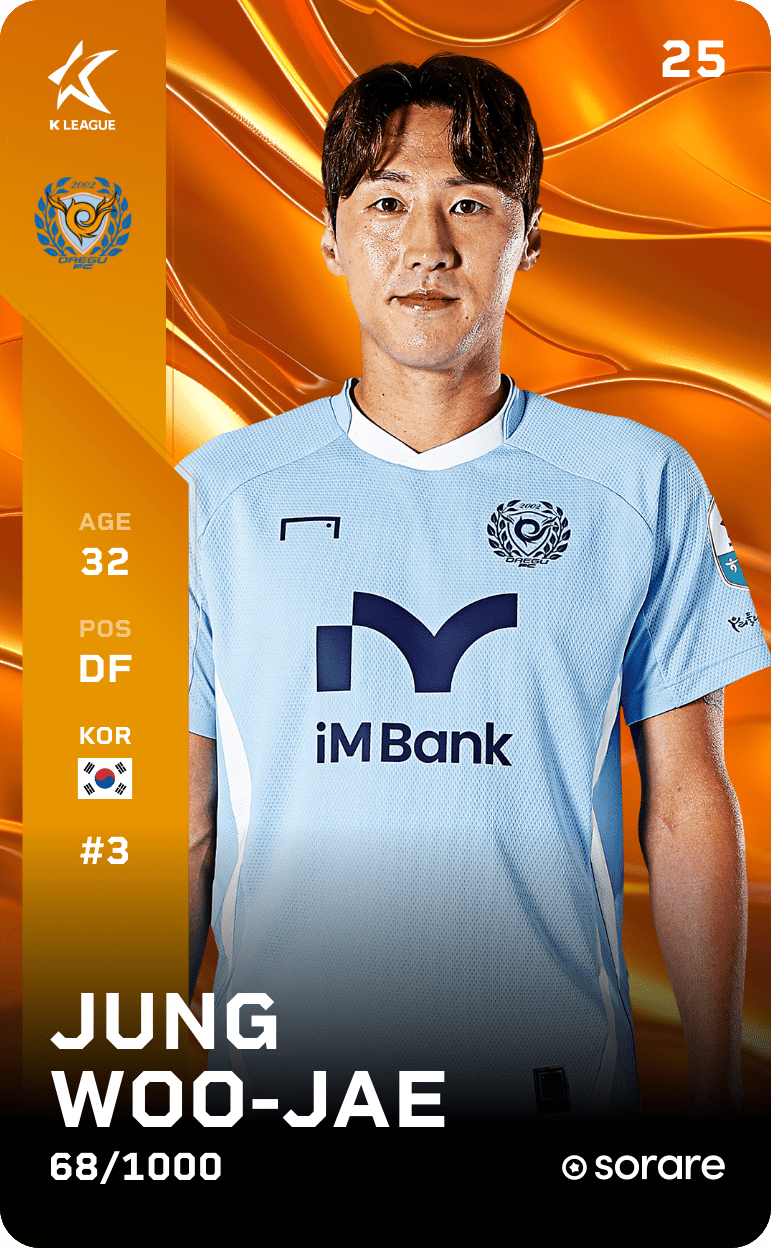 Jeong Woo-Jae 2025-26 • Limited 68/1000