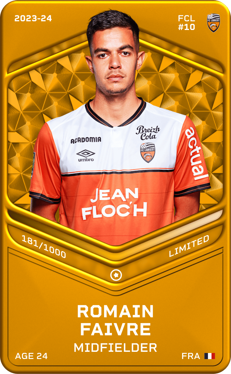 Romain Faivre 2023-24 • Limited 181/1000