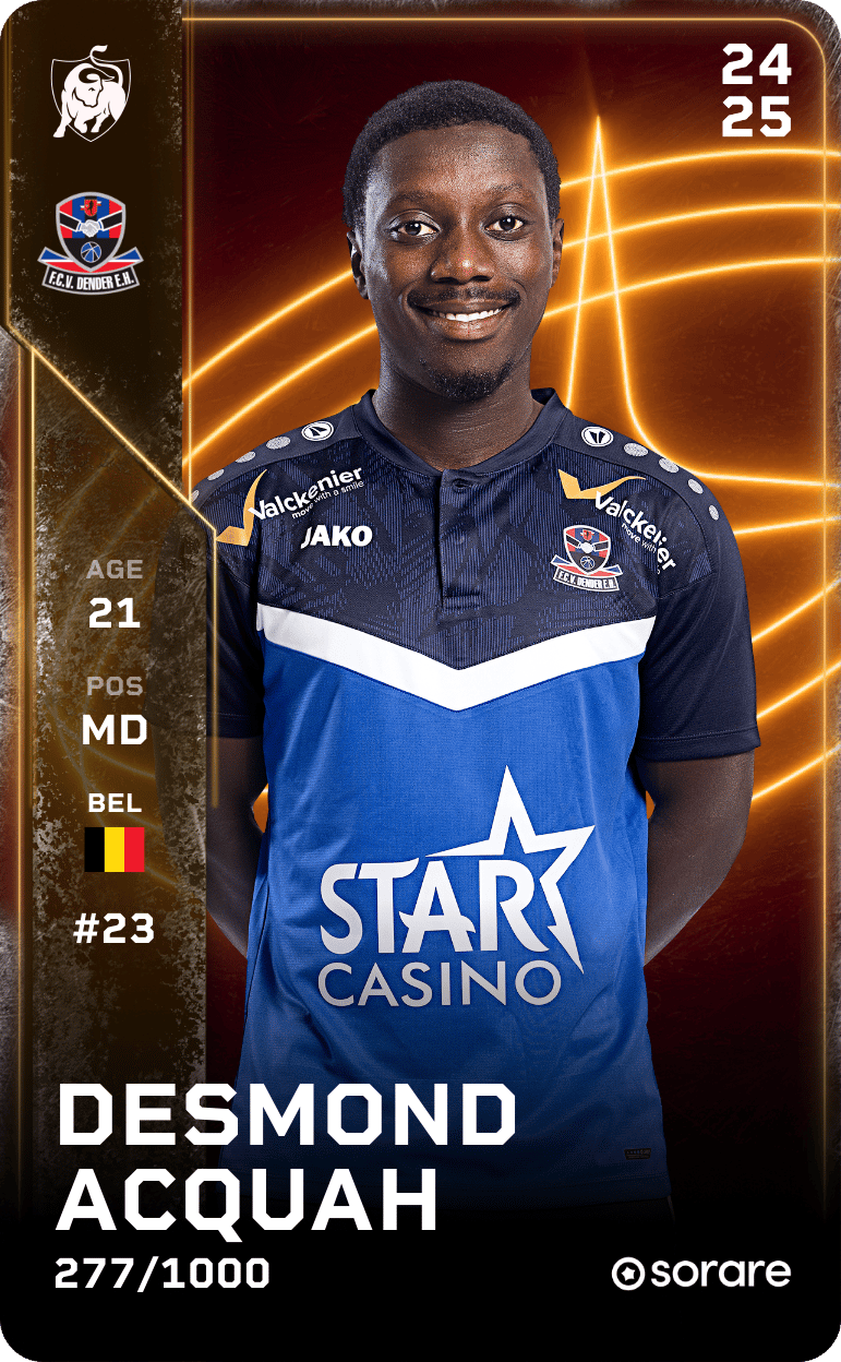 Desmond Acquah 2024-25 • Limited 277/1000