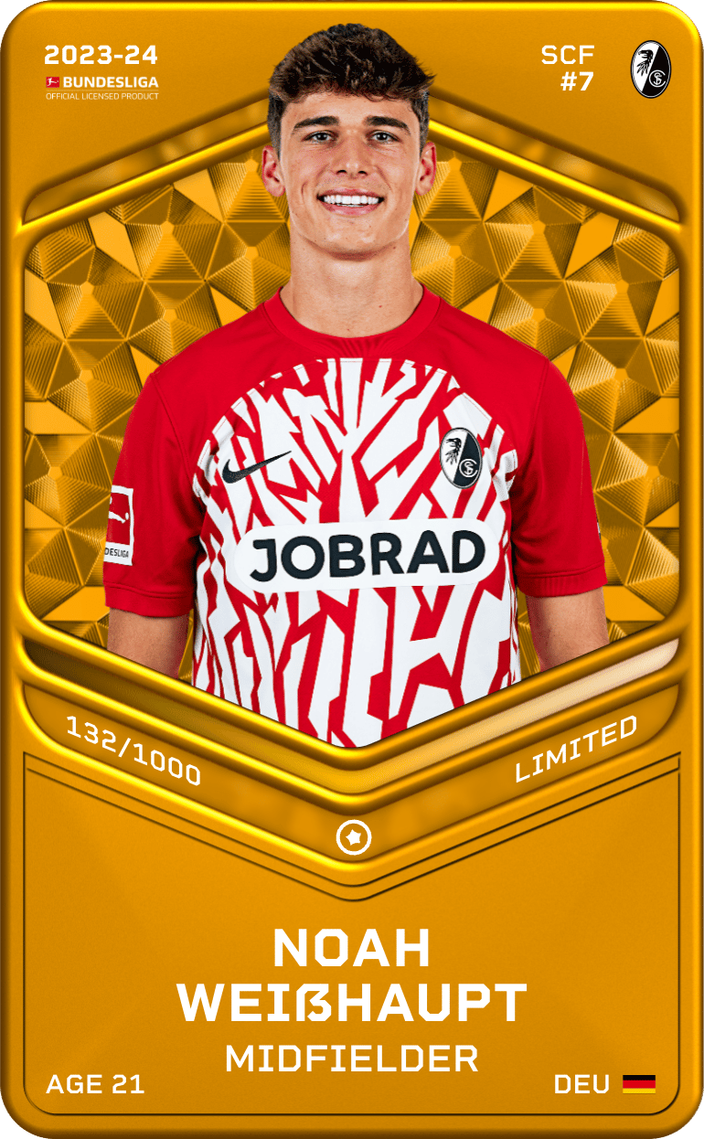 Noah Weißhaupt 2023-24 • Limited 132/1000