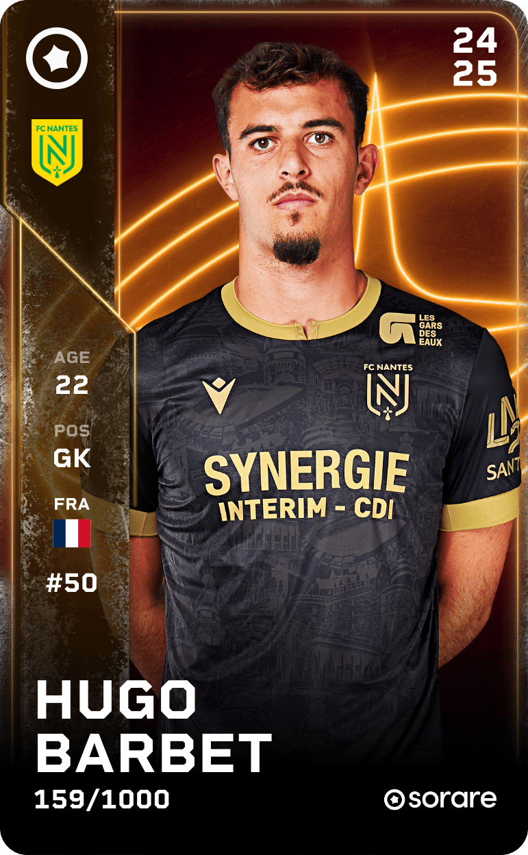 Hugo Barbet 2024-25 • Limited 159/1000