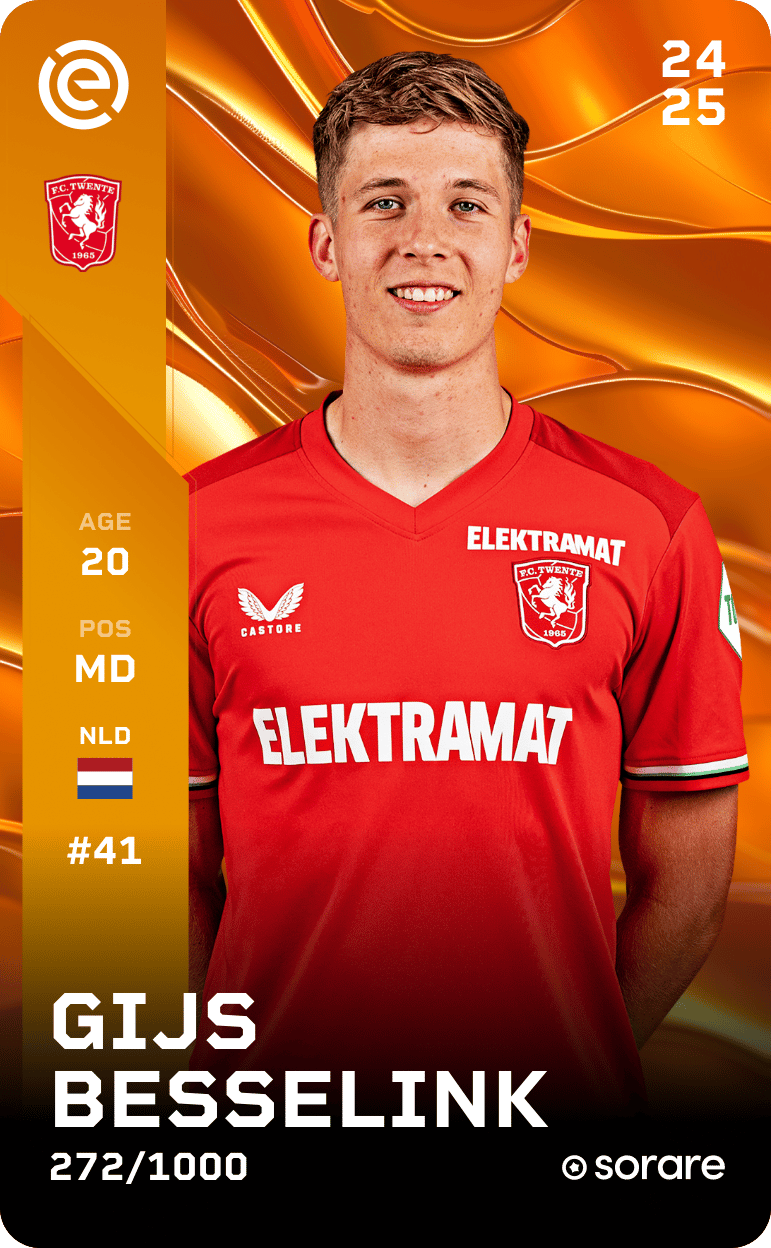 Gijs Besselink 2024-25 • Limited 272/1000