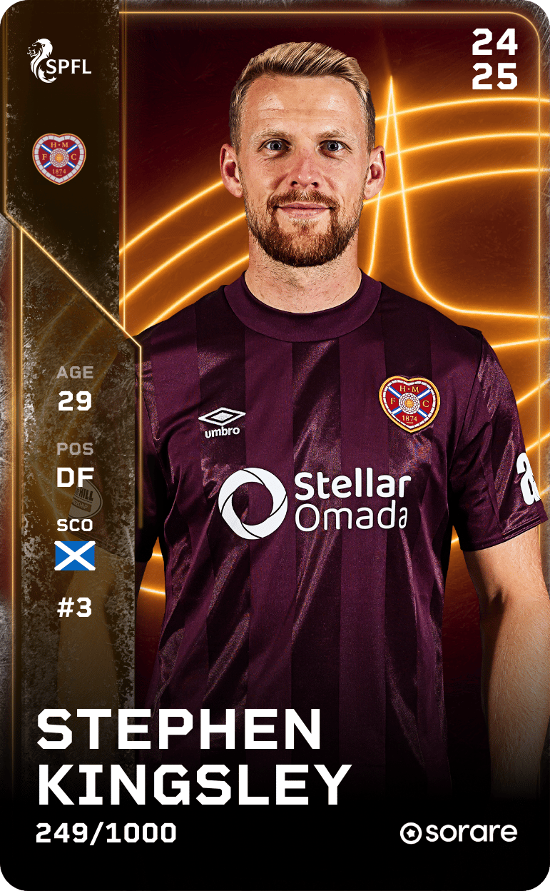 Stephen Kingsley 2024-25 • Limited 249/1000