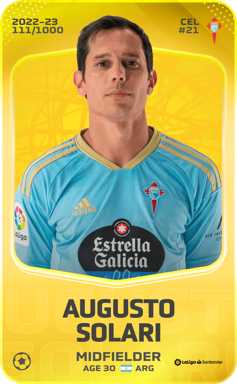 Augusto Solari 2022-23 • Limited 111/1000