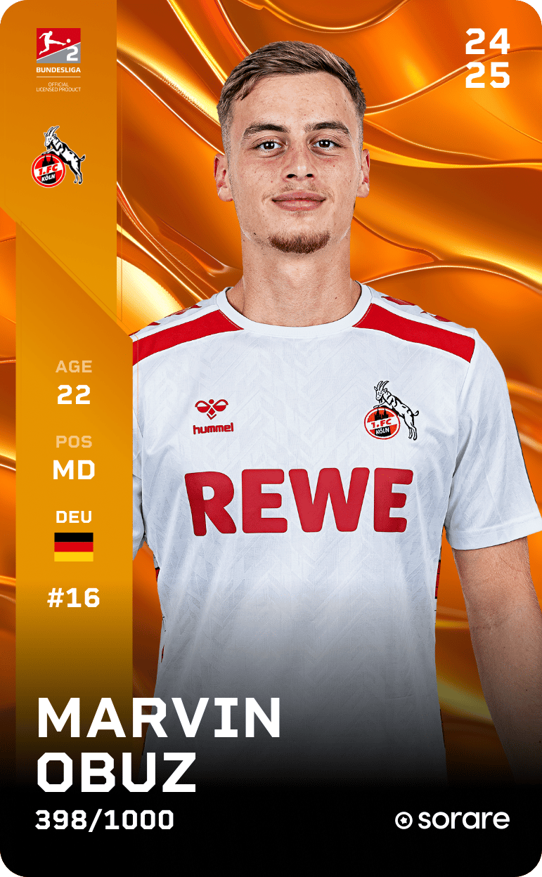 Marvin Obuz 2024-25 • Limited 398/1000