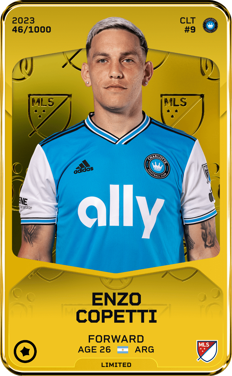 Enzo Copetti 2023-24 • Limited 46/1000