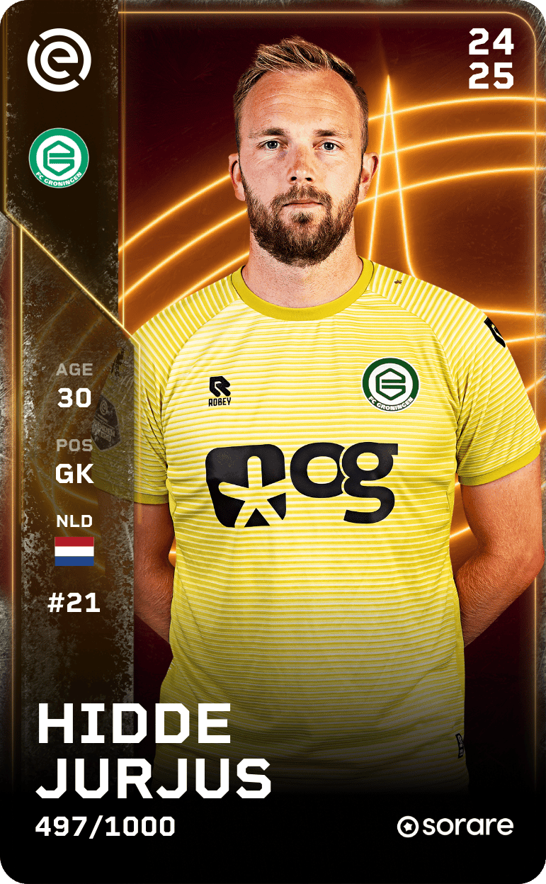Hidde Jurjus 2024-25 • Limited 497/1000