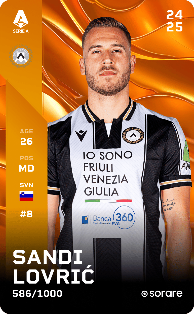 Sandi Lovrić 2024-25 • Limited 586/1000
