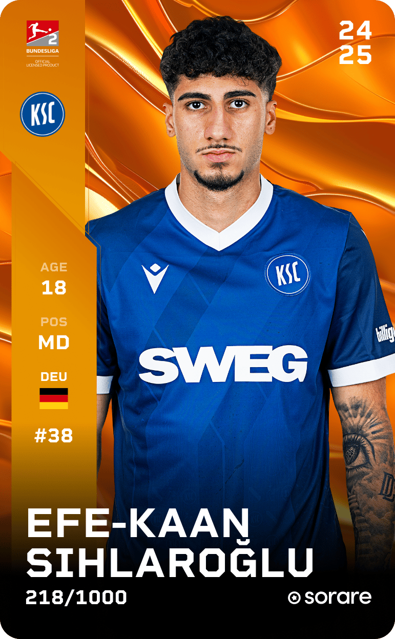 Efe-Kaan Sihlaroğlu 2024-25 • Limited 218/1000