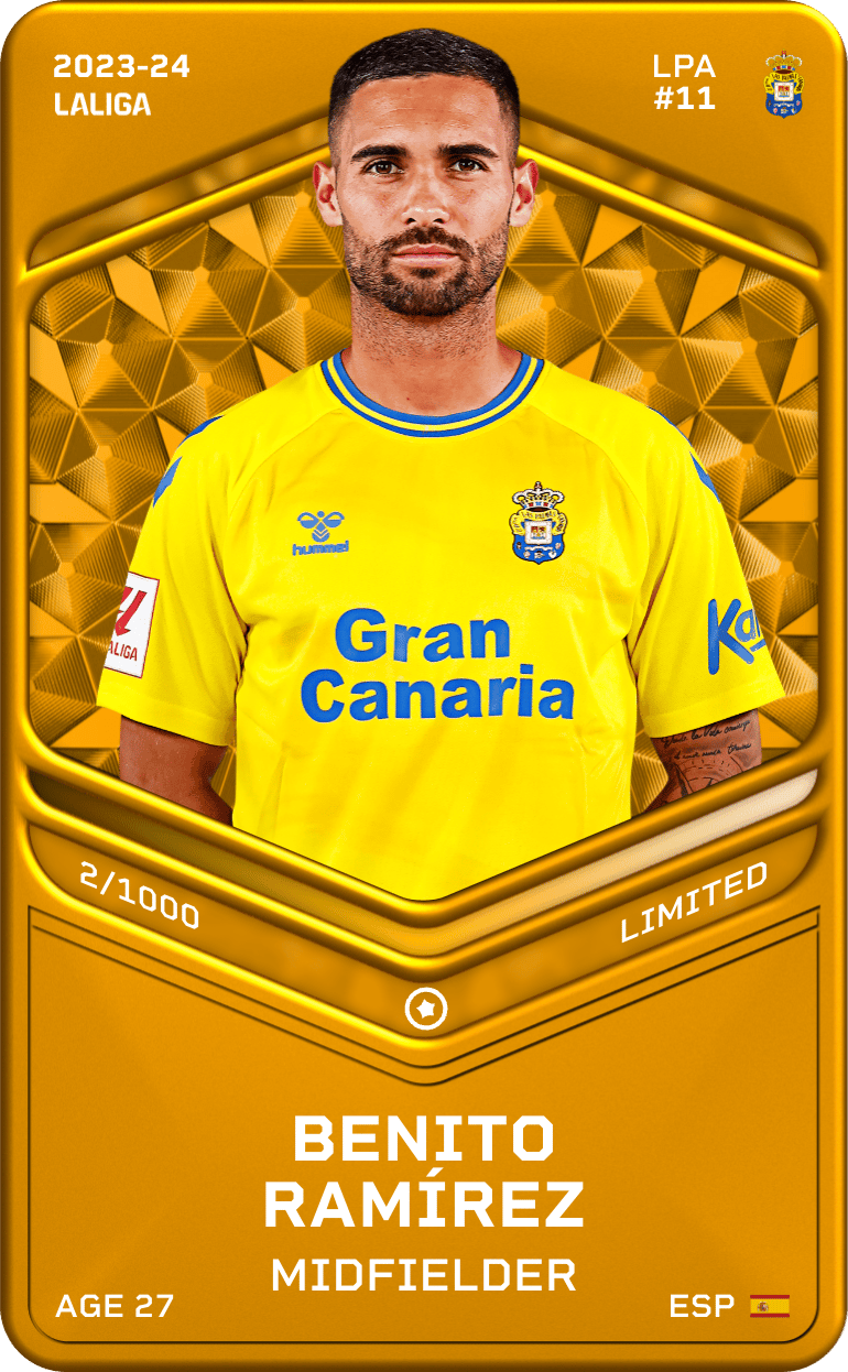 Benito Ramírez 2023-24 • Limited 2/1000