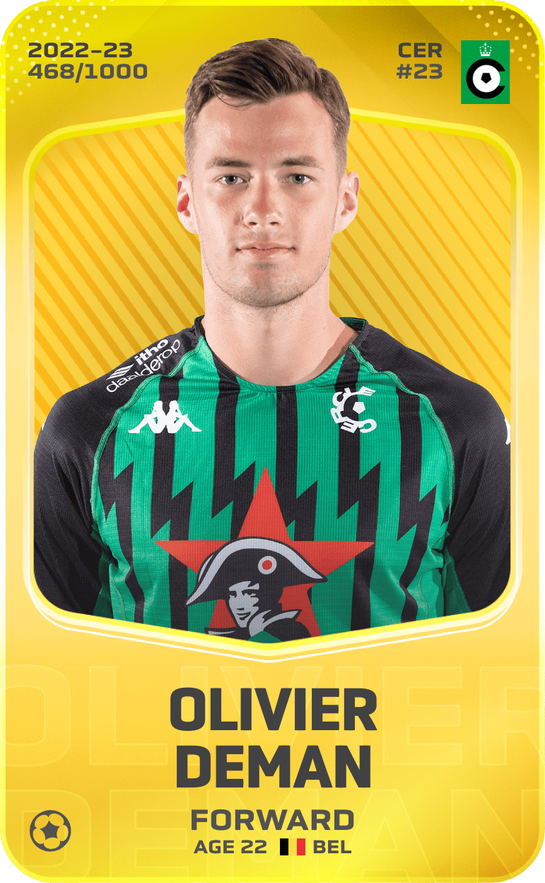 Olivier Deman 2022-23 • Limited 468/1000