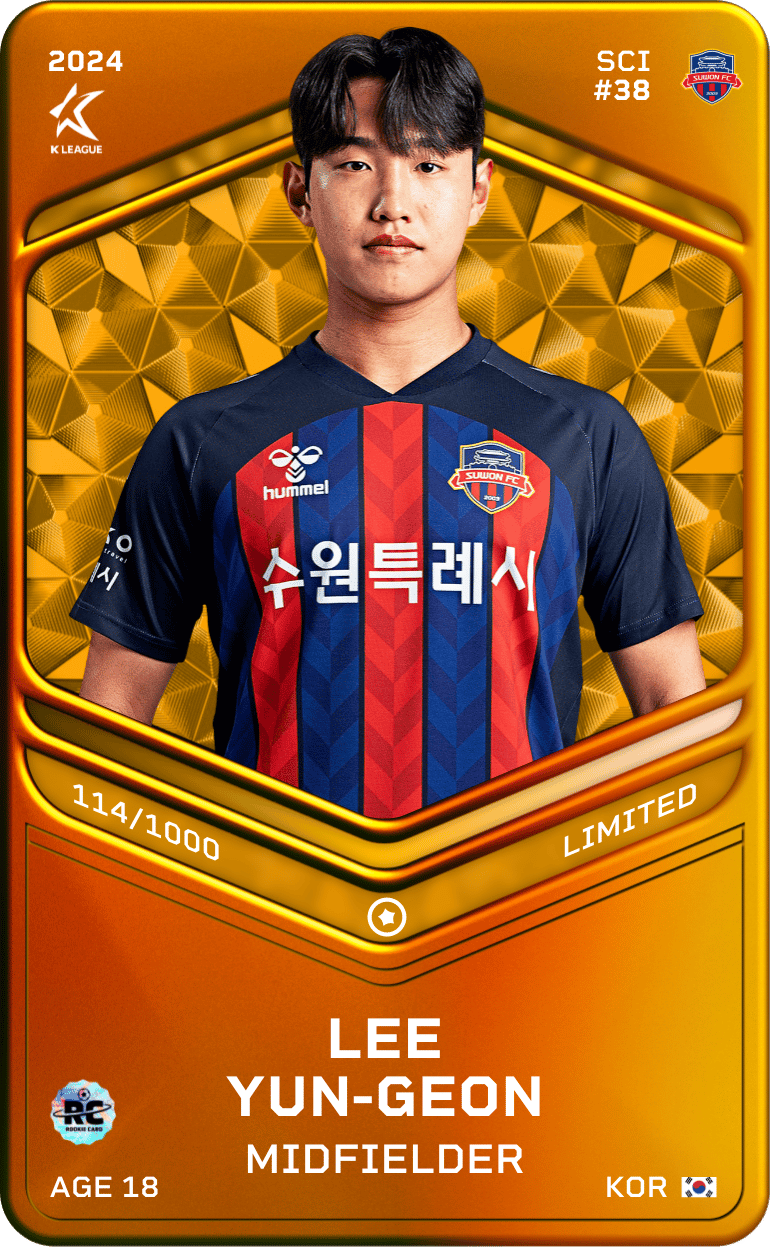 Lee Yun-Geon 2024-25 • Limited 114/1000