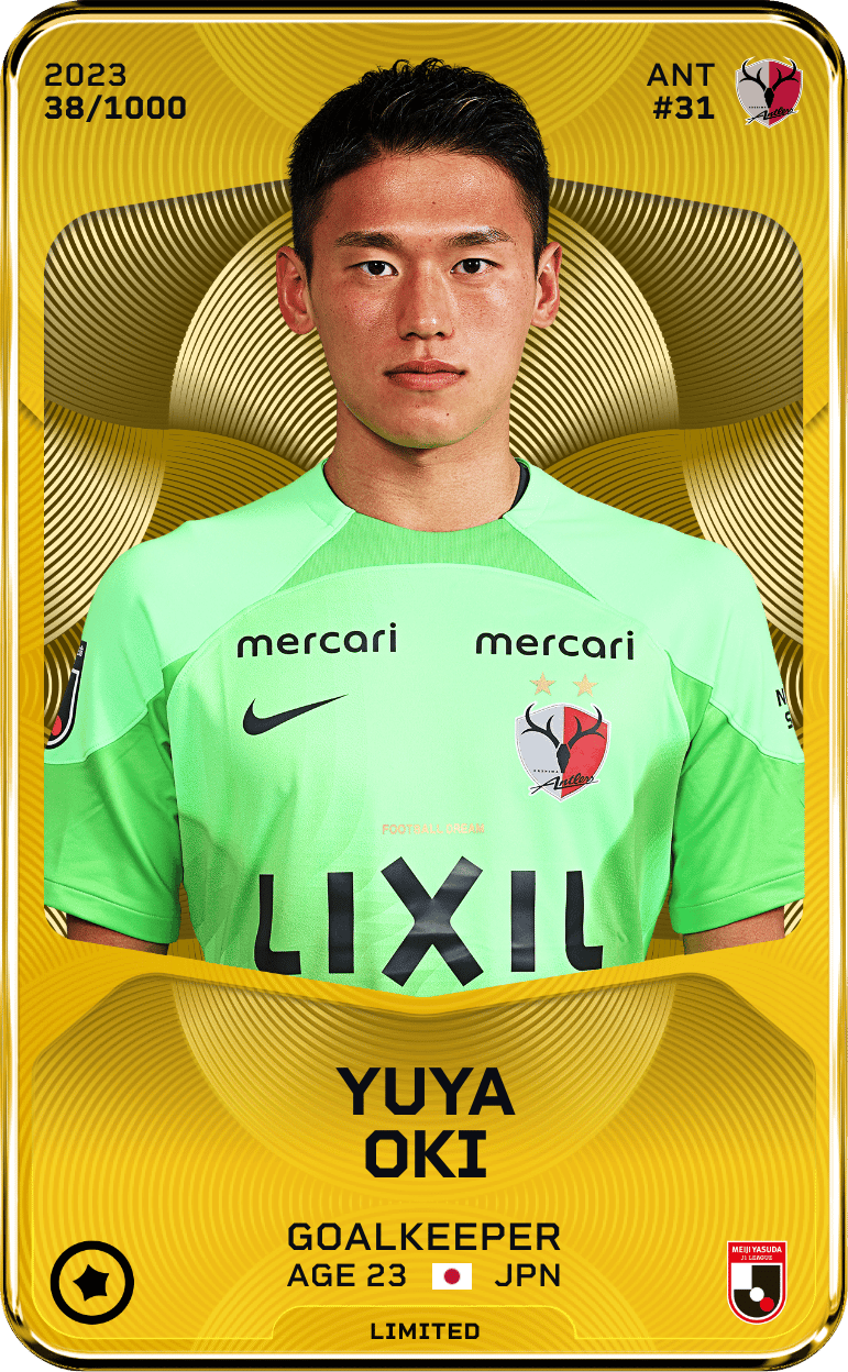 Yuya Oki 2023-24 • Limited 38/1000