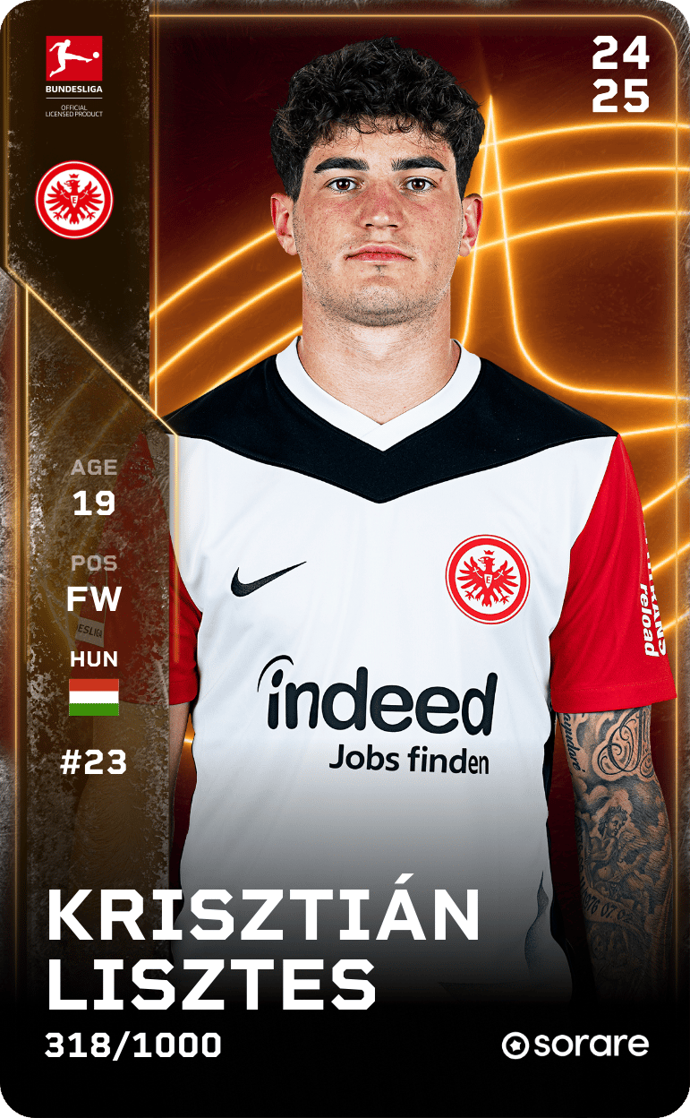 Krisztián Lisztes 2024-25 • Limited 318/1000