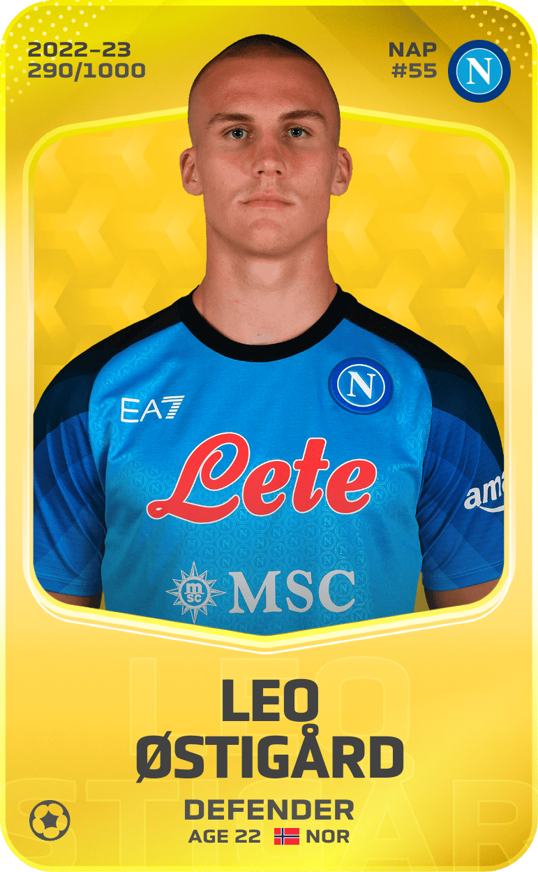 Leo Østigård 2022-23 • Limited 290/1000