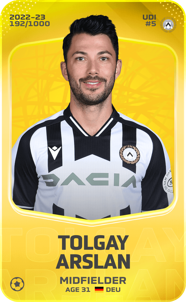 Tolgay Arslan 2022-23 • Limited 192/1000