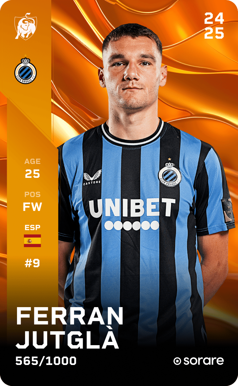 Ferran Jutglà 2024-25 • Limited 565/1000
