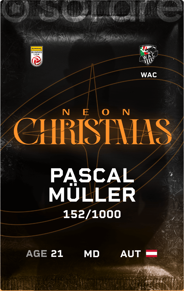 Pascal Müller 2024-25 • Limited 152/1000
