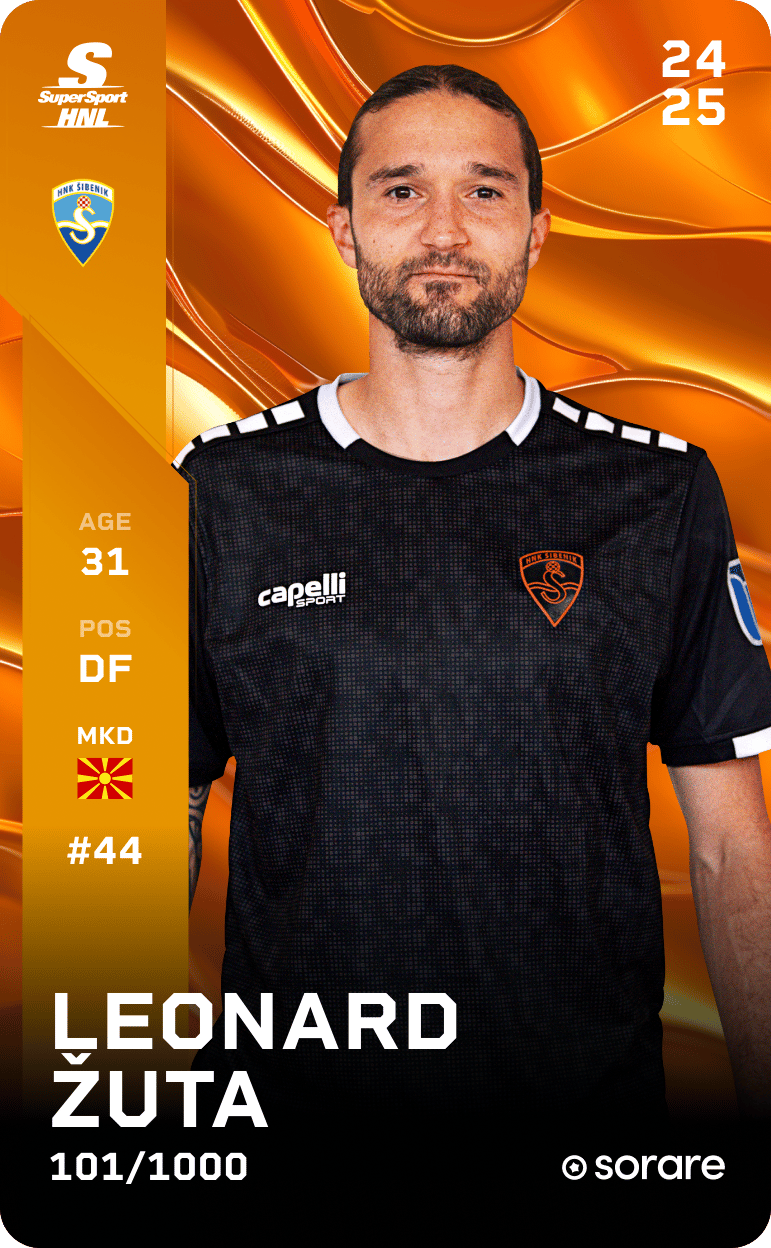 Leonard Zuta 2024-25 • Limited 101/1000