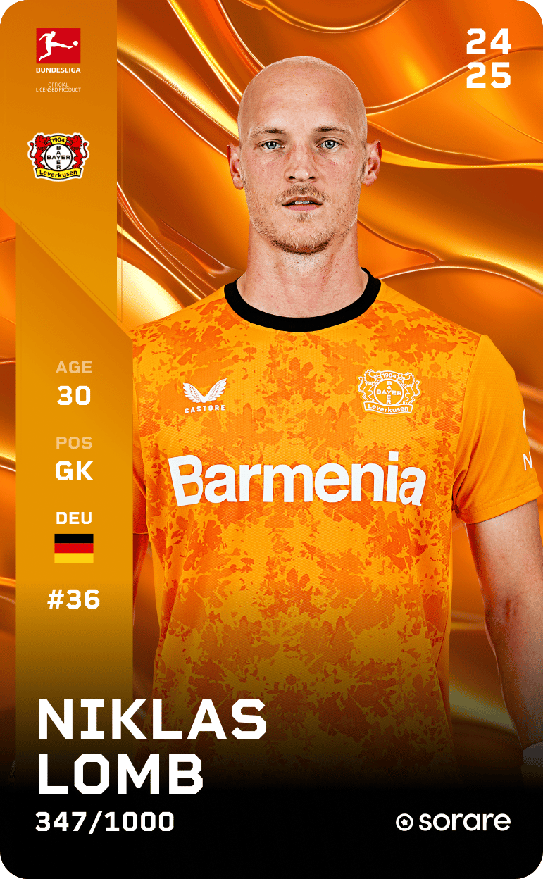 Niklas Lomb 2024-25 • Limited 347/1000