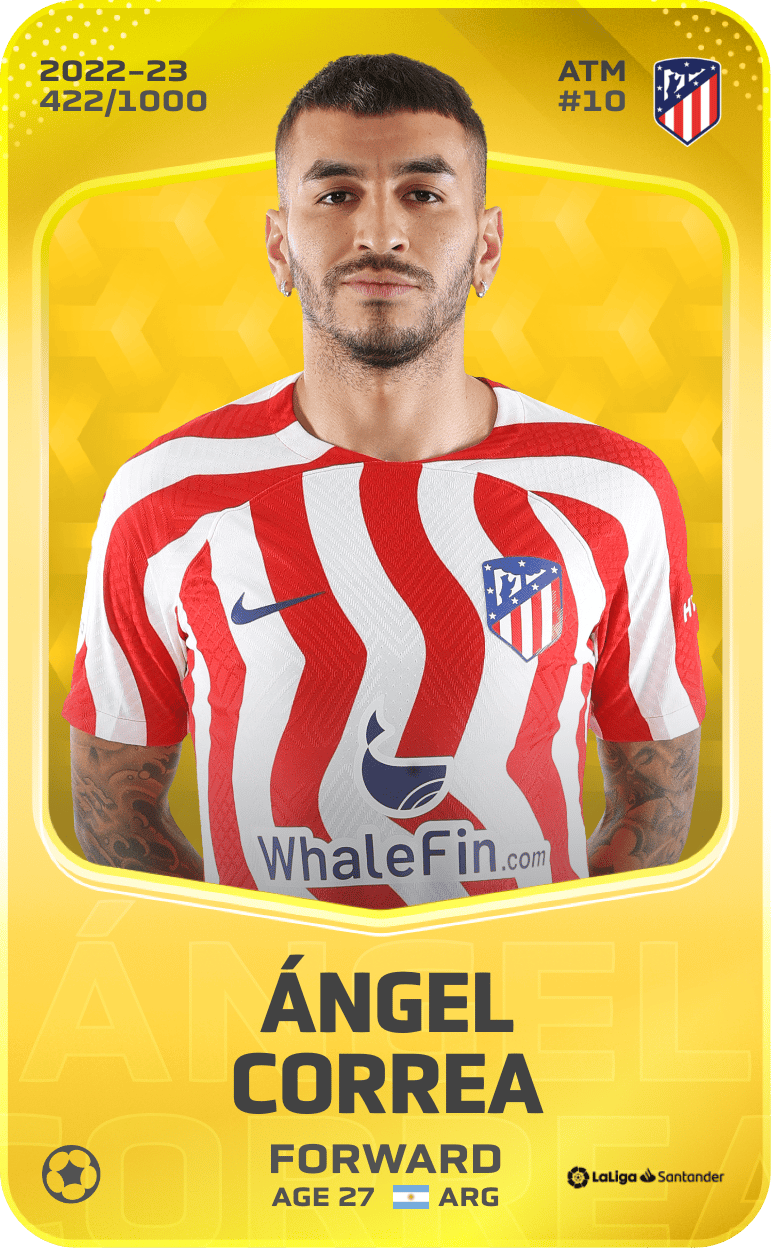 Ángel Correa 2022-23 • Limited 422/1000