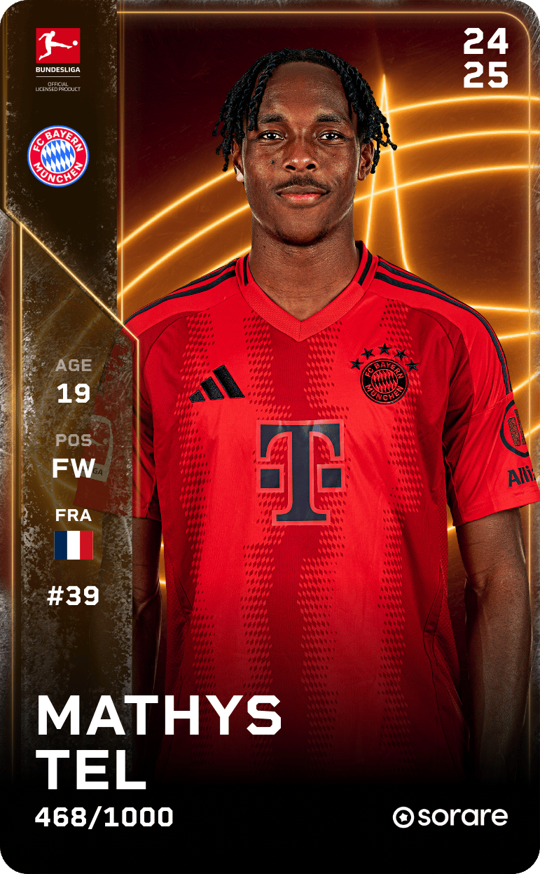 Mathys Tel 2024-25 • Limited 468/1000