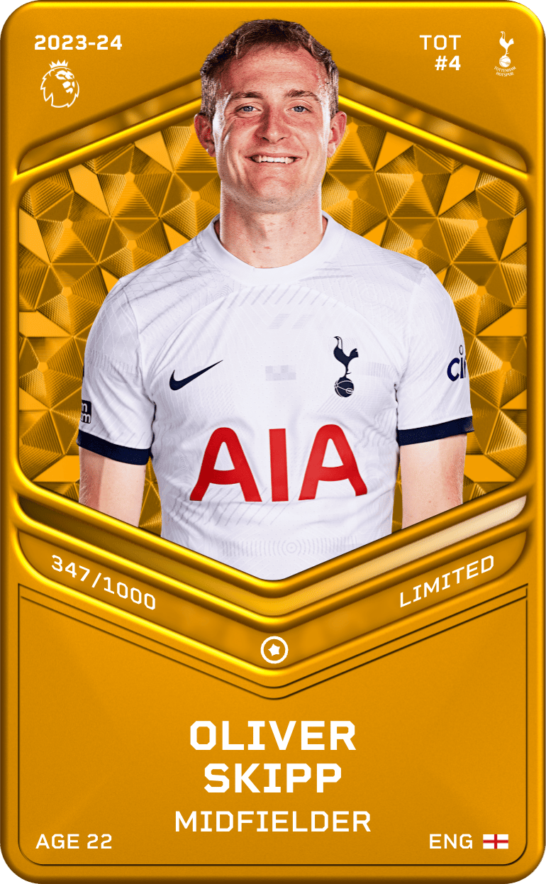Oliver Skipp 2023-24 • Limited 347/1000