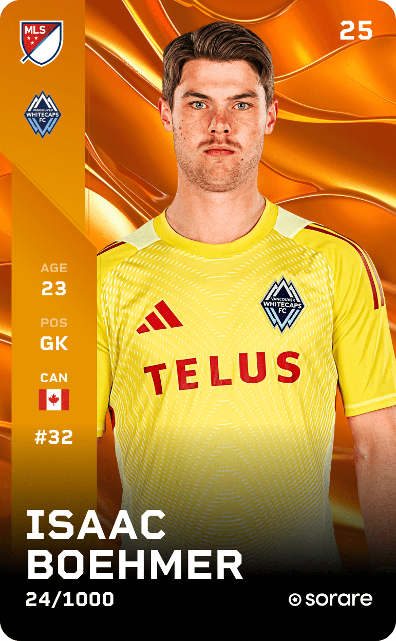 Isaac Boehmer 2025-26 • Limited 24/1000