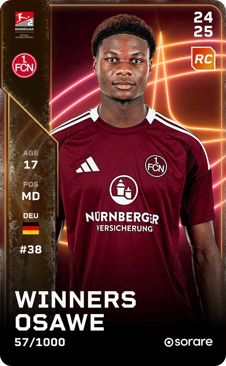 Winners Osawe 2024-25 • Limited 57/1000