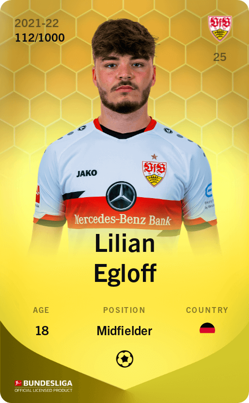 Lilian Egloff 2021-22 • Limited 112/1000