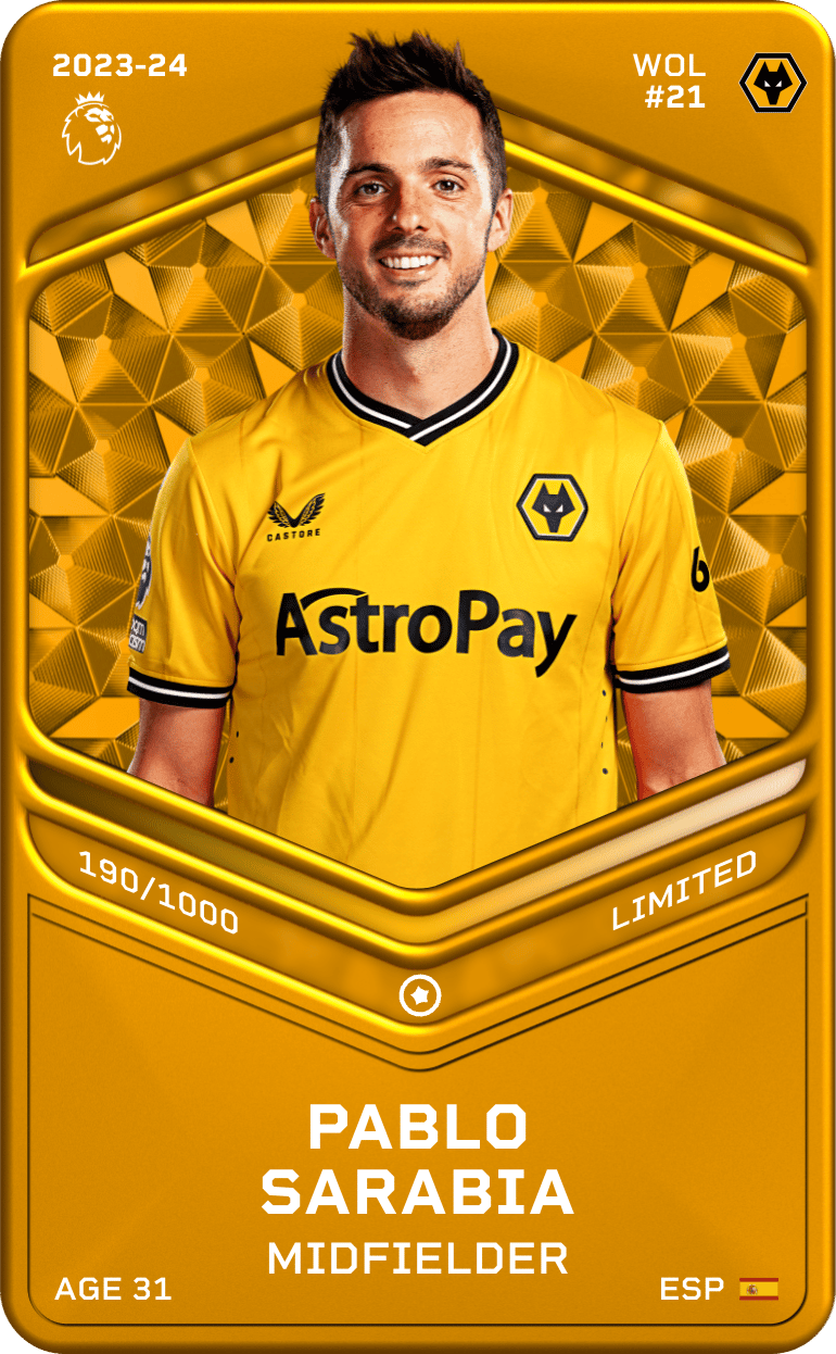 Pablo Sarabia 2023-24 • Limited 190/1000